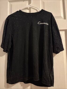 T.J.Maxx Black Corvette Short-Sleeve Tee